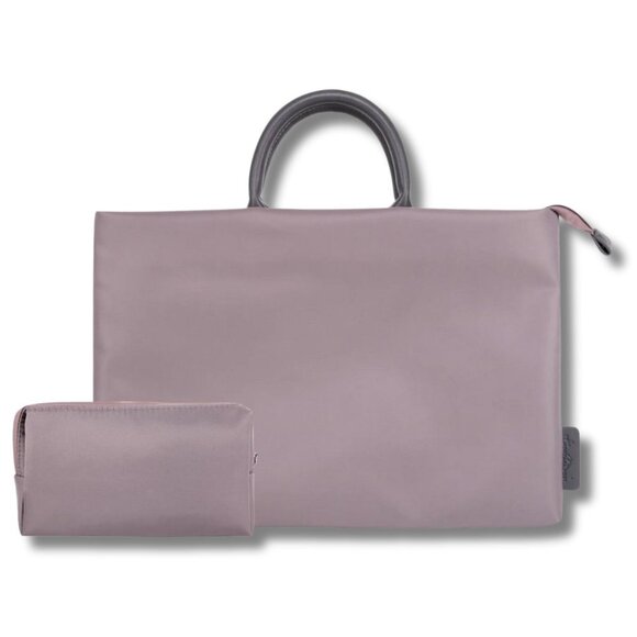 MONTANA WEST Gray 15" Waterproof Laptop Bag & Pouch NWT - Picture 1 of 9